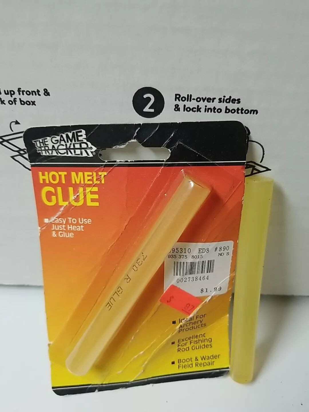 Lot Of 2 Archery  The Game Tracker Easy To Use Hot Melt Glue Fishing Rod Guides