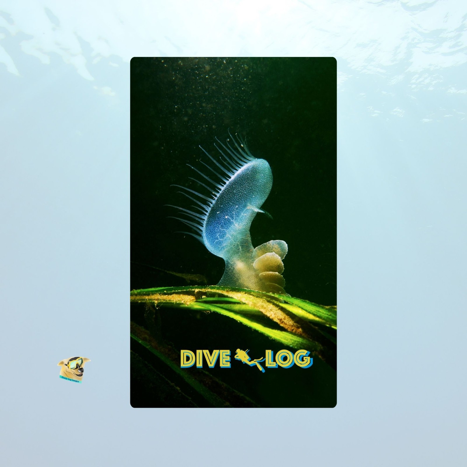 Lions Mane Nudibranch Scuba Dive Log Book - Melibe Diving Journal/Logbook