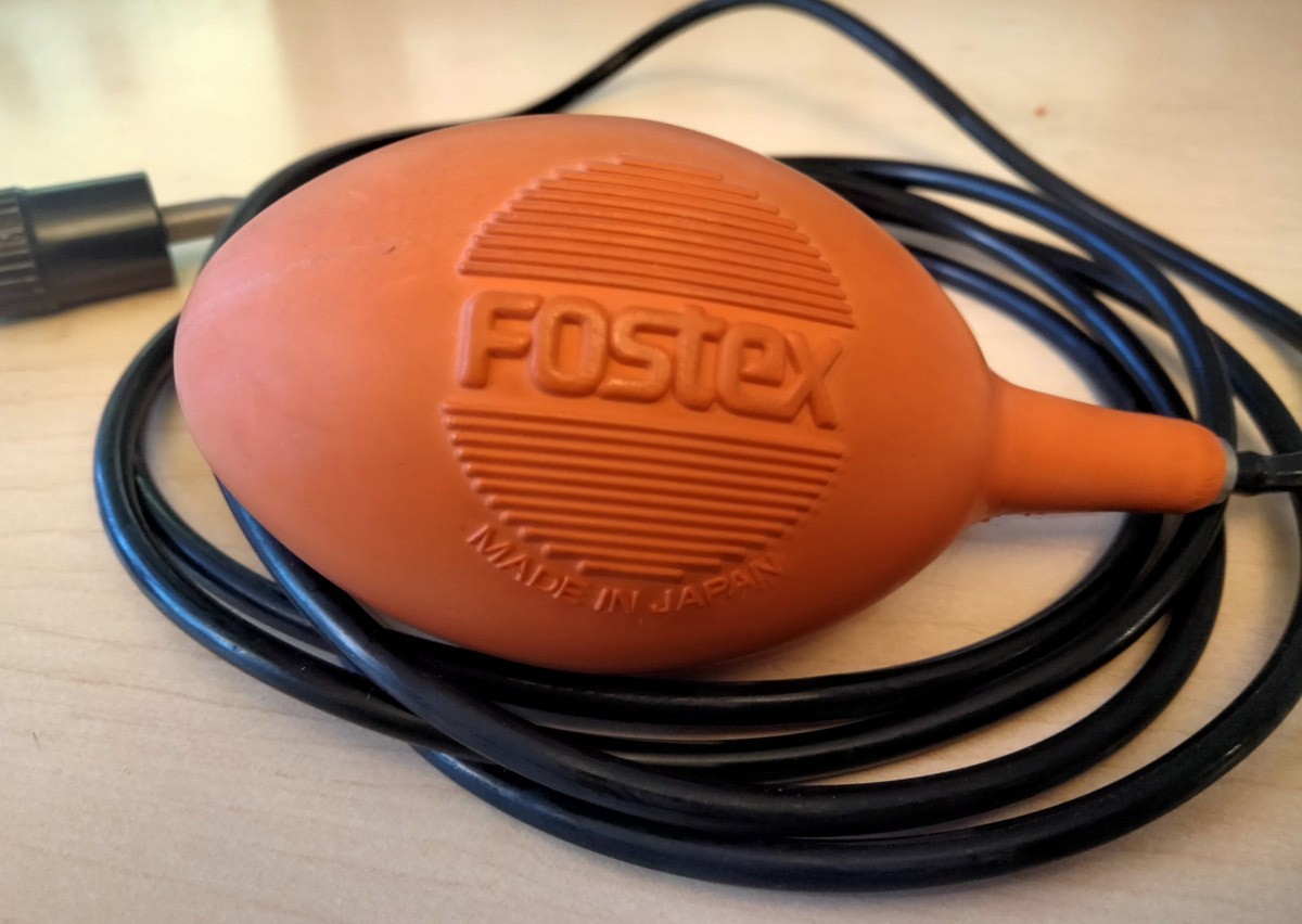 Fostex 9060 Vintage Photo Camera Shutter Release Cable Trigger Switch Foot Pedal