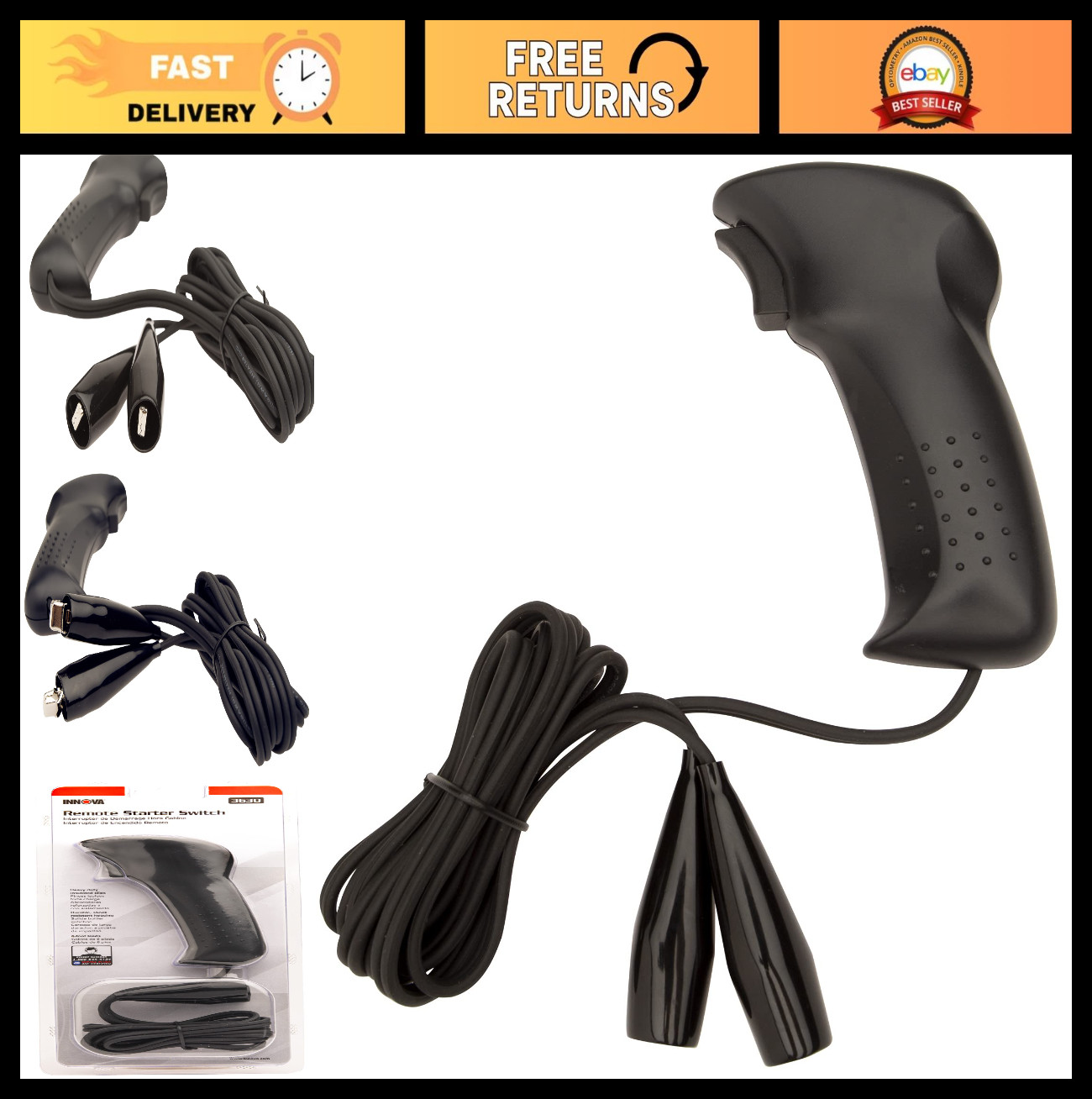 Universal Remote Starter Switch - Keyless Entry, Easy Installation, Car Access