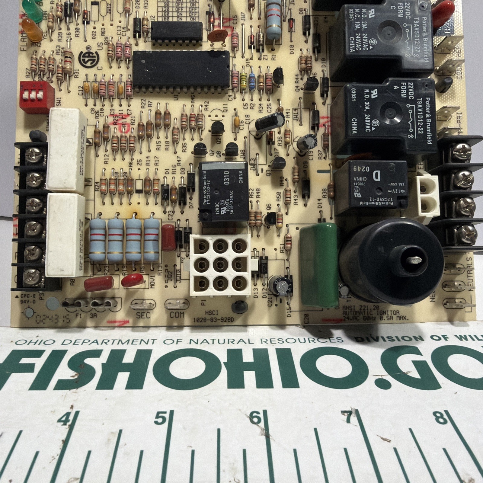 RHEEM 62-24140-02 CONTROL BOARD 1028-928