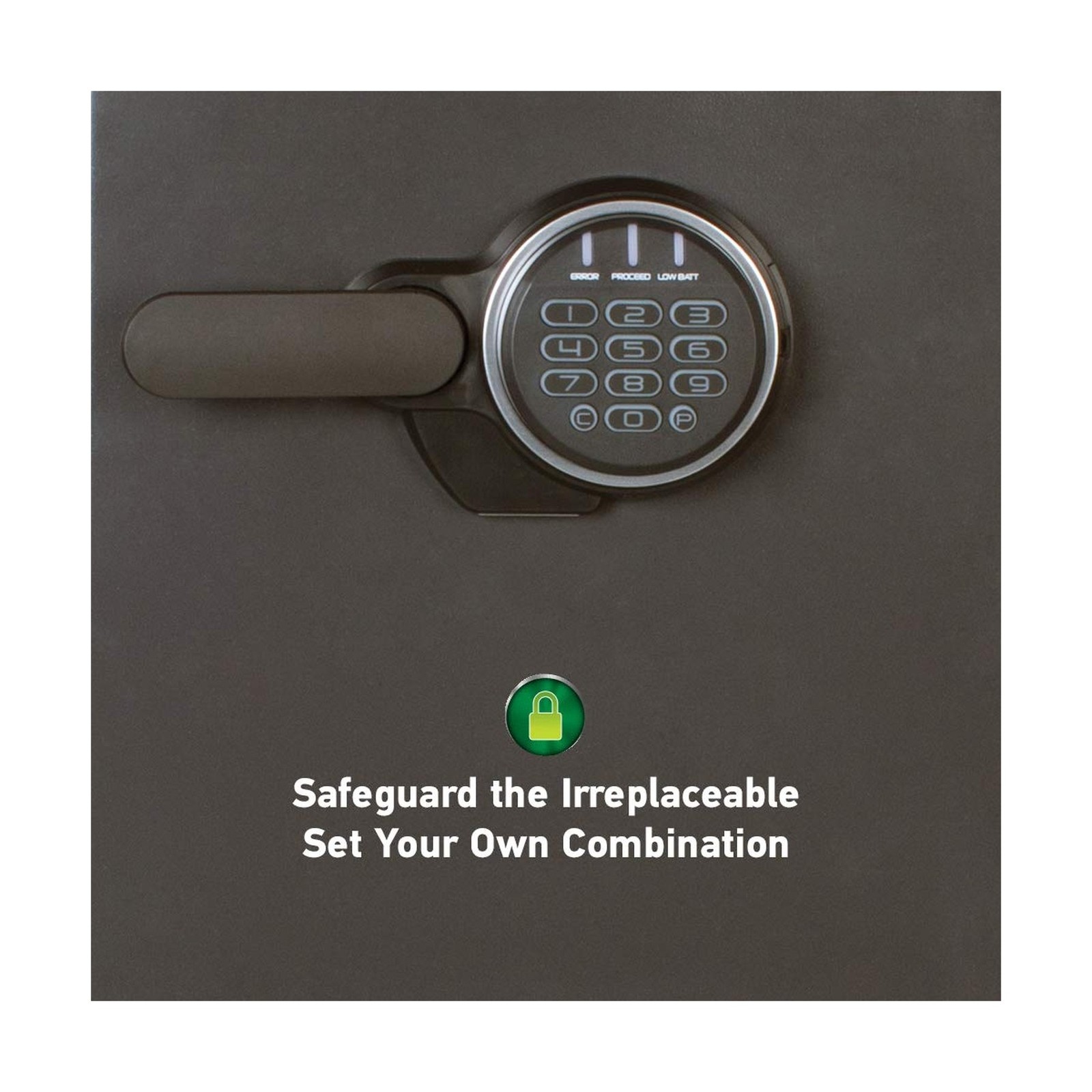SentrySafe Black Fireproof Safe with Digital Push Button Keypad, Home Safe Fo...
