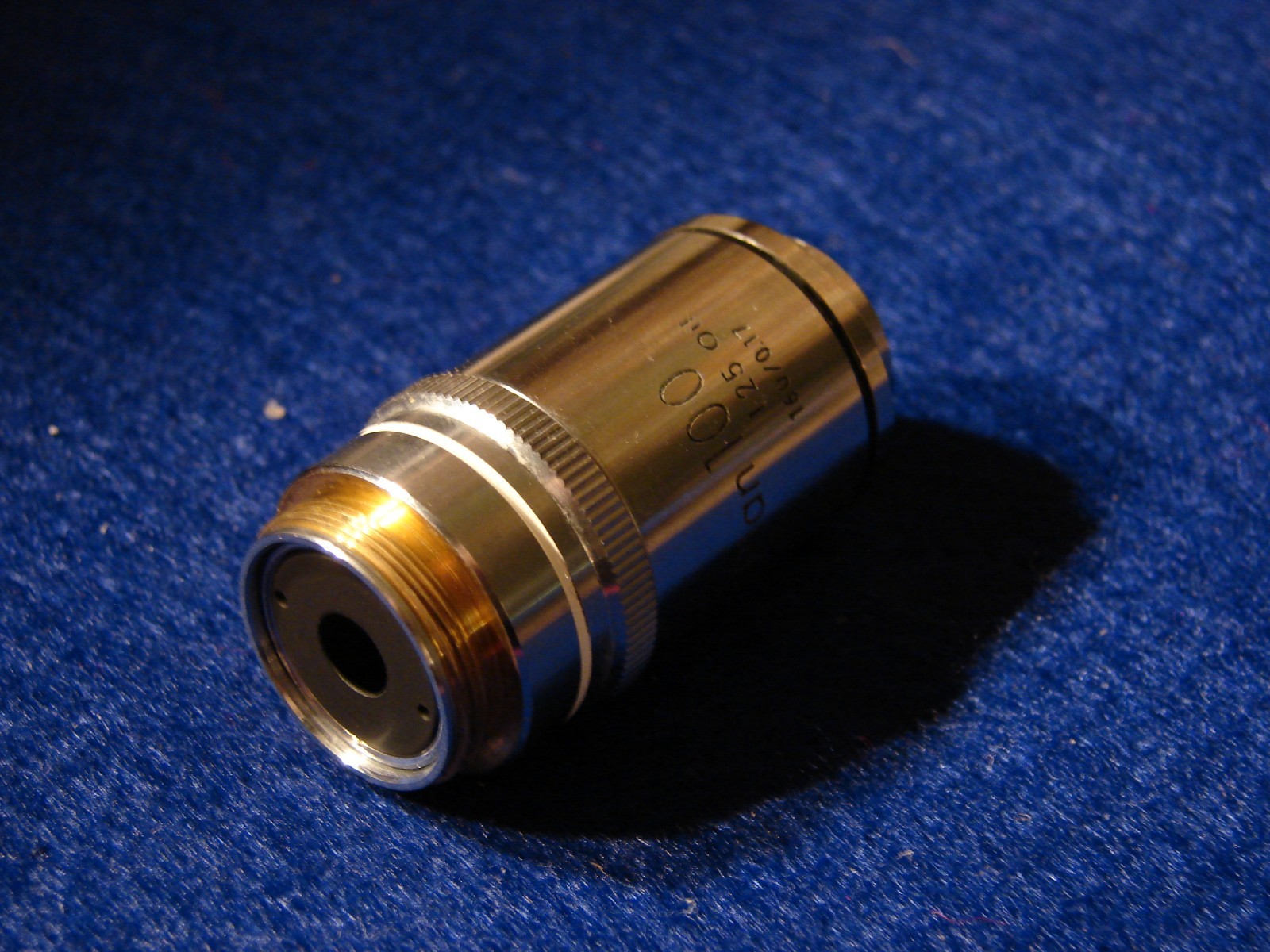 Nikon PLAN 100 Microscope Objective 100X 1.25 NA 160/0.17 Oil