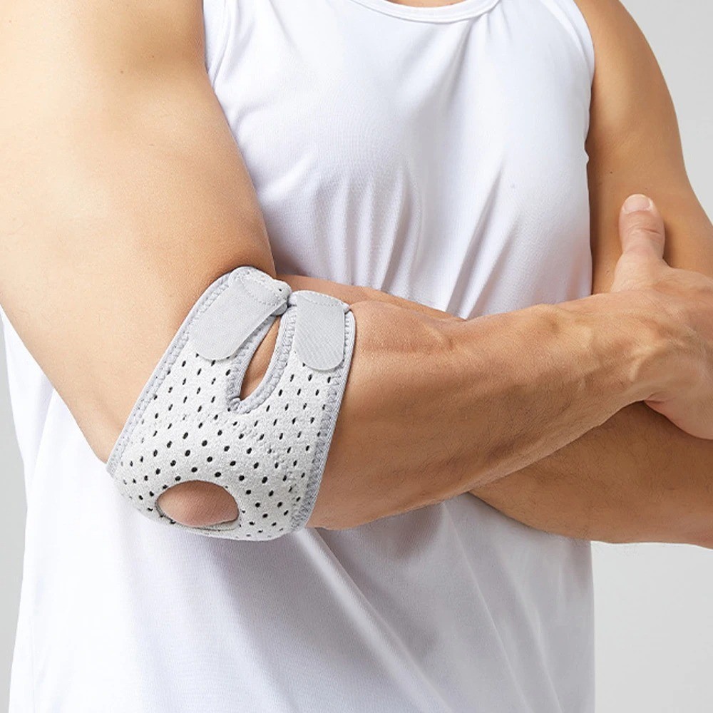 Adjustable Elbow Support Brace – Compression Strap for Tennis, Golf & Joint Pain