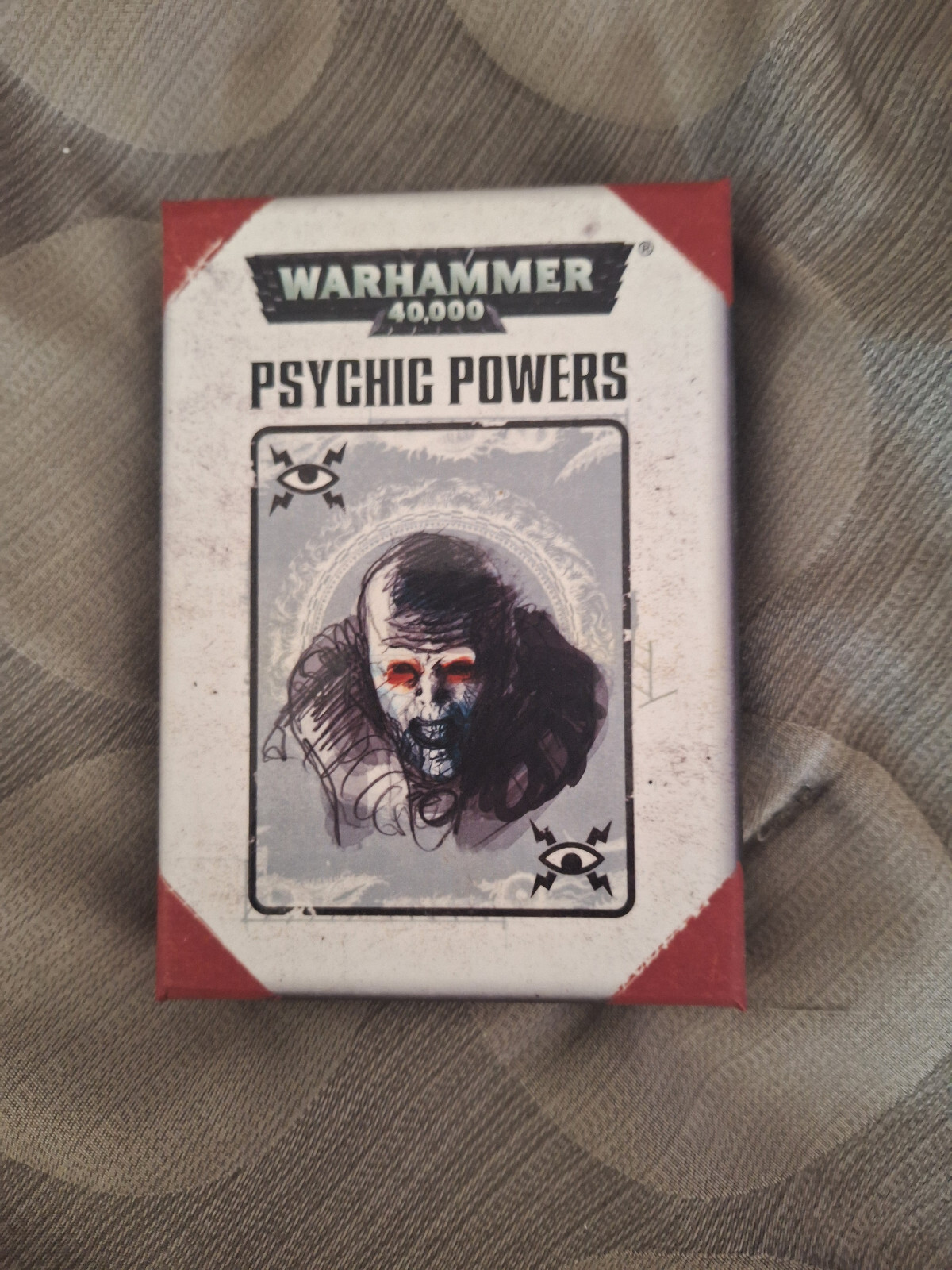 Warhammer 40,000 Psychic Powers Cards 50 Card Set 2014 Warhammer 40k