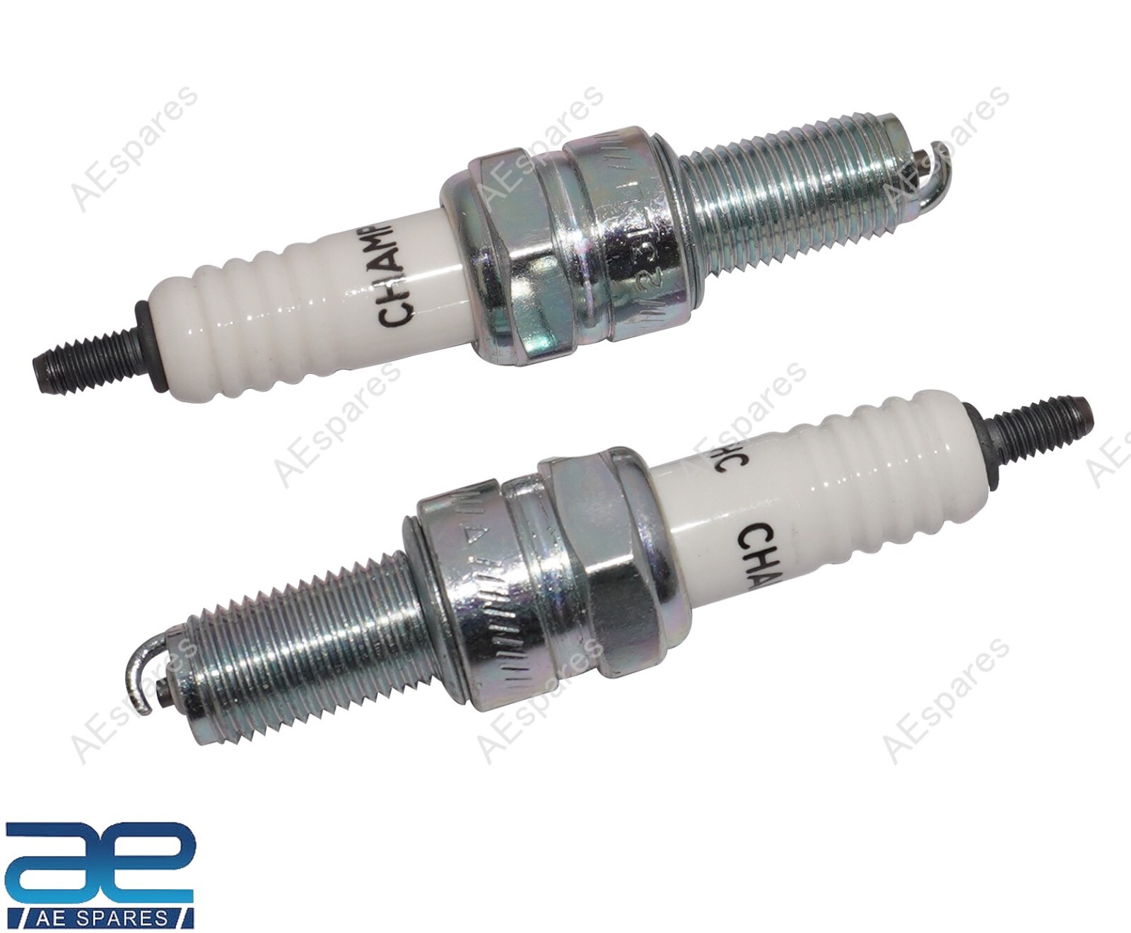 2x Champion Spark plug P-RG6HCC For HARLEY DAVIDSON HONDA KAWASAKI SUZUKI @OC