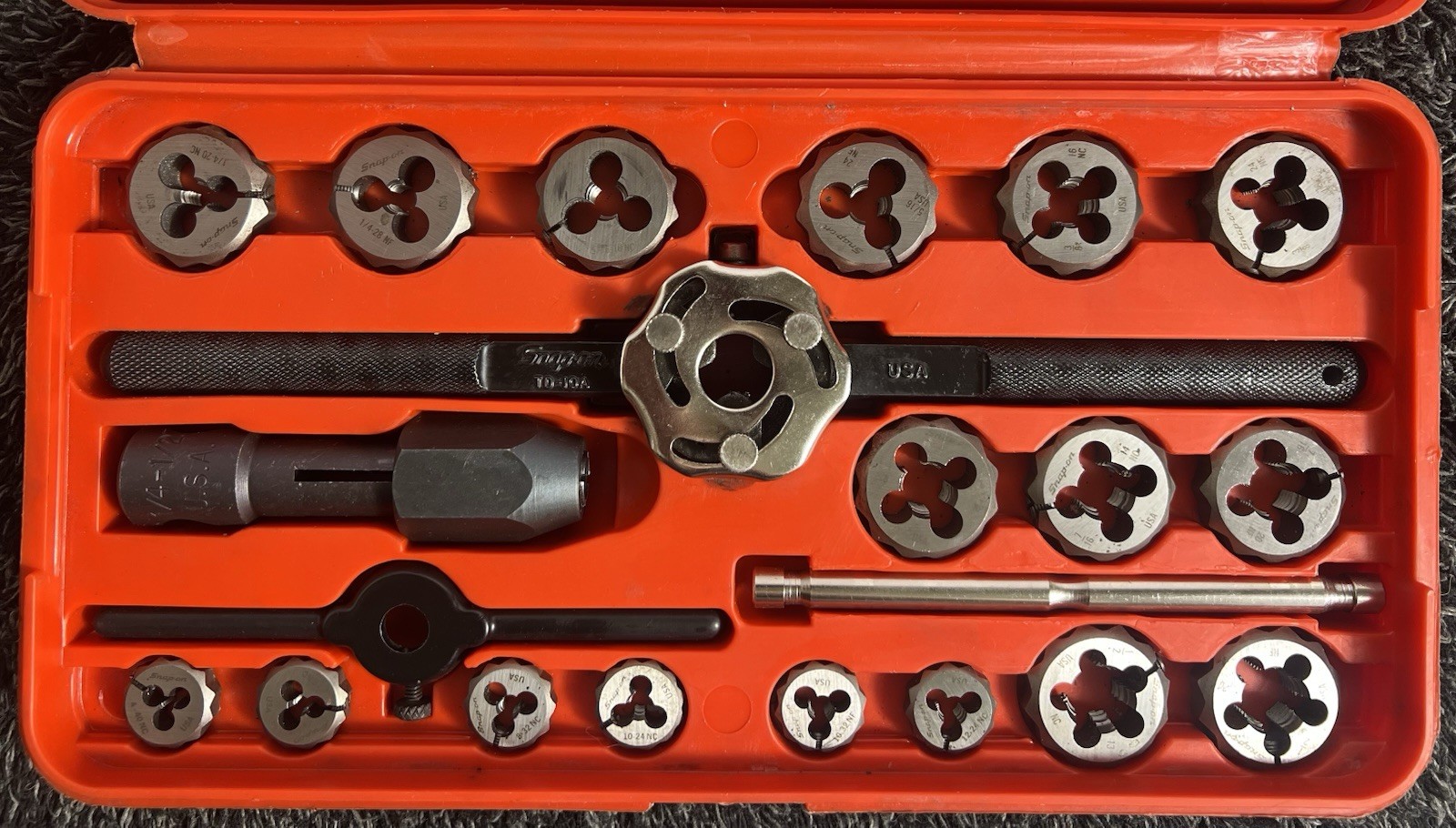 Snap-on 41pc TD24-25 Tap & Dye Set *Complete*