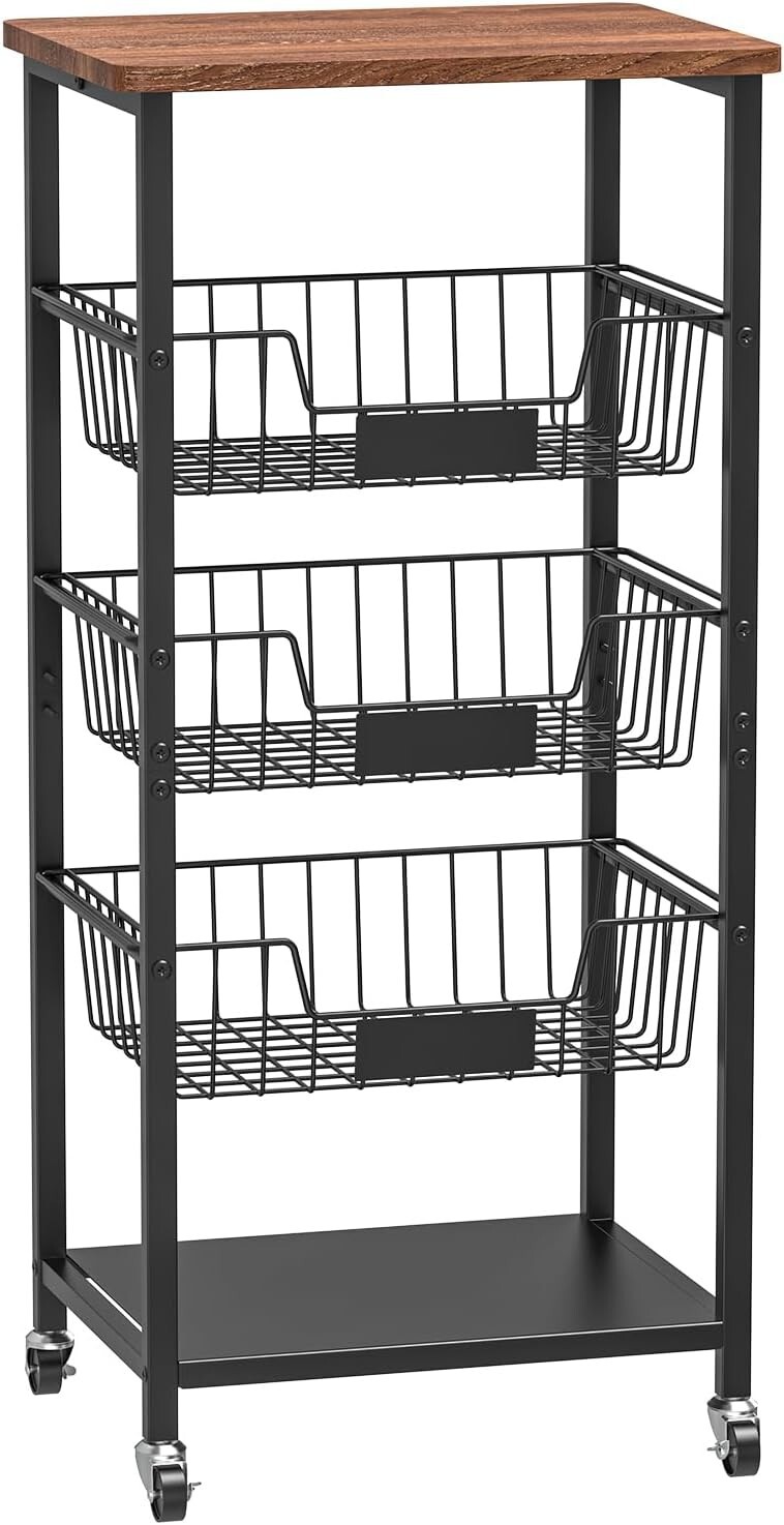 estantes para cocina cosina muebles almacenamiento de metal 3 niveles con ruedas
