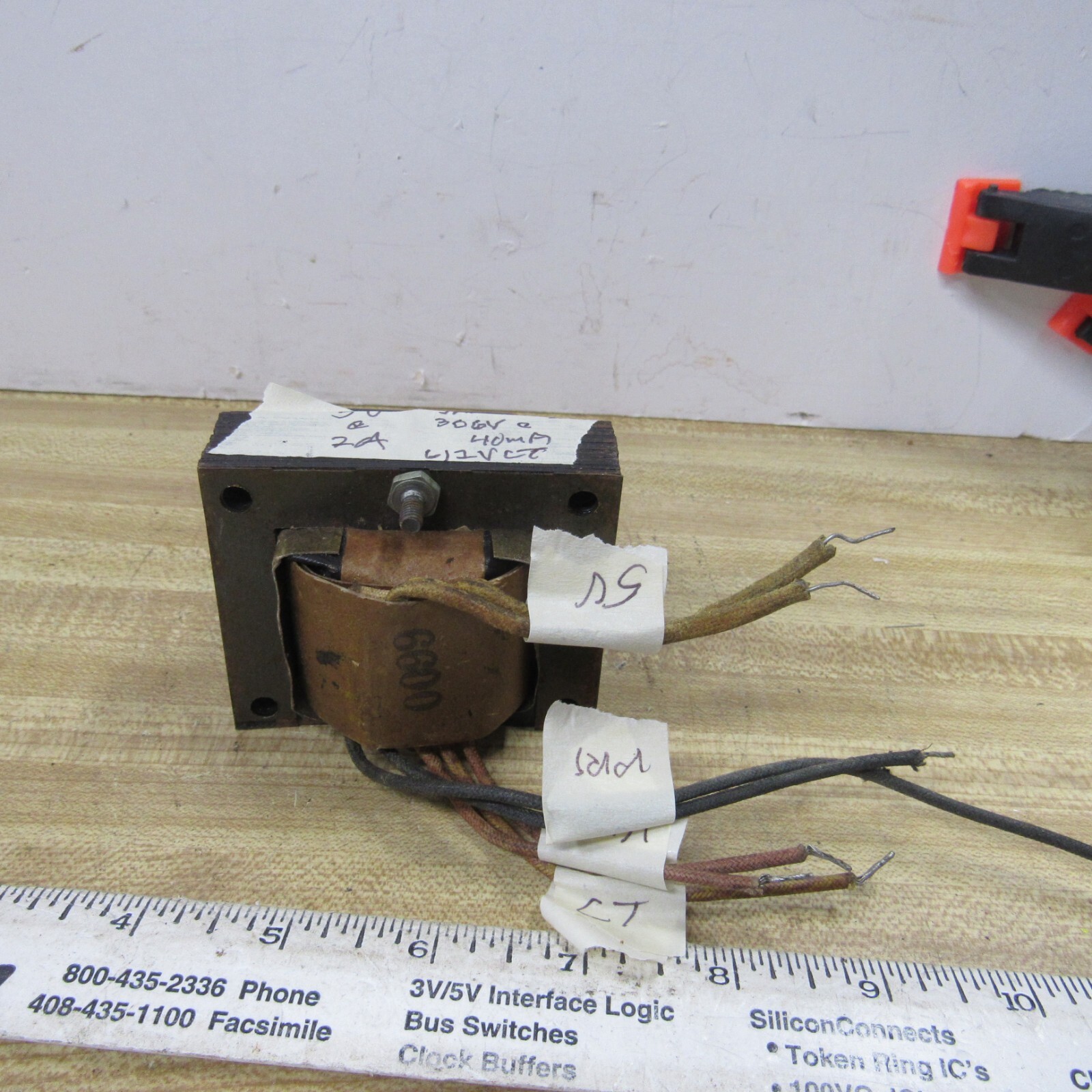TRANSFORMER POWER 612VCT, 5V HAM RADIO