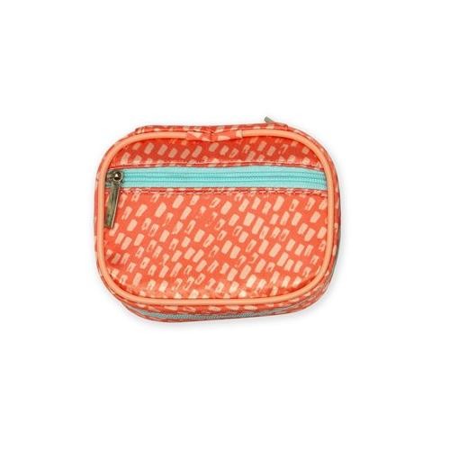 7 Day Weekly Pill Case Travel Organizer Coral Run Wellness Keeper