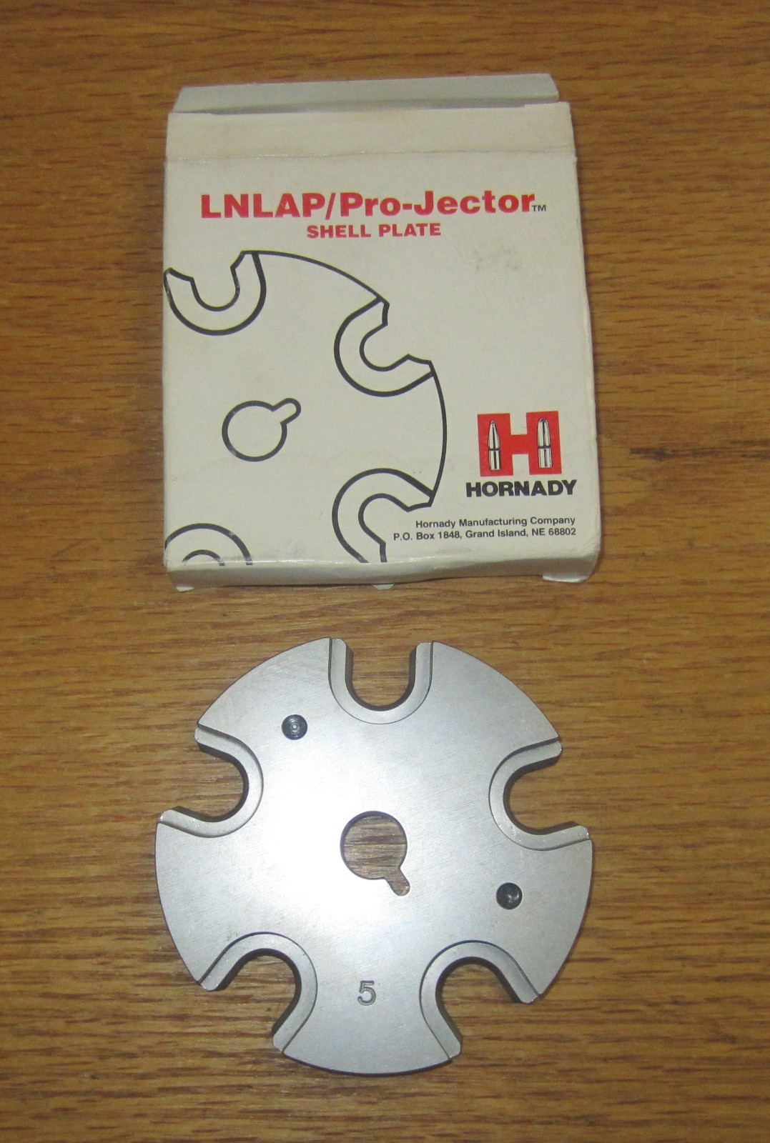 HORNADY LOCK-N-LOAD AP SHELL PLATE #5 for Belted Magnums Early Style