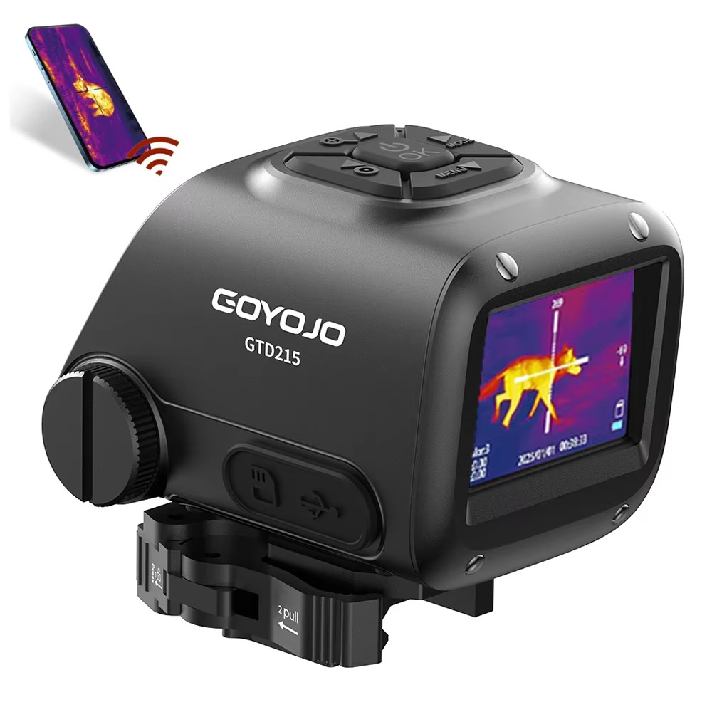 Multispectral Thermal Fusion Hunting Scope - 2K Visible Light & 256x192 Thermal