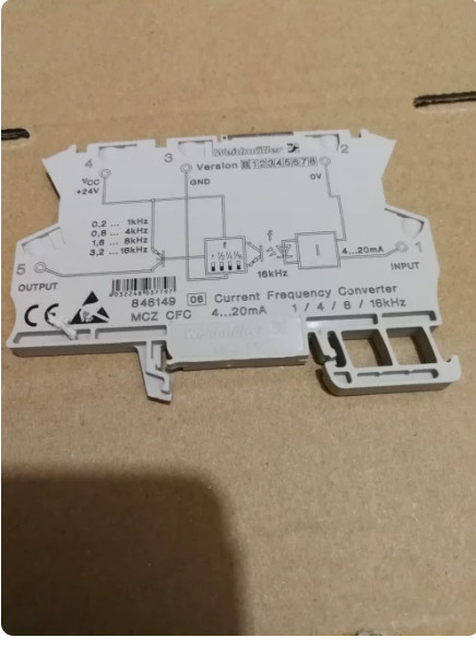 1pcs New Weidmuller relay module MCZ CFC 4-20MA 8461490000