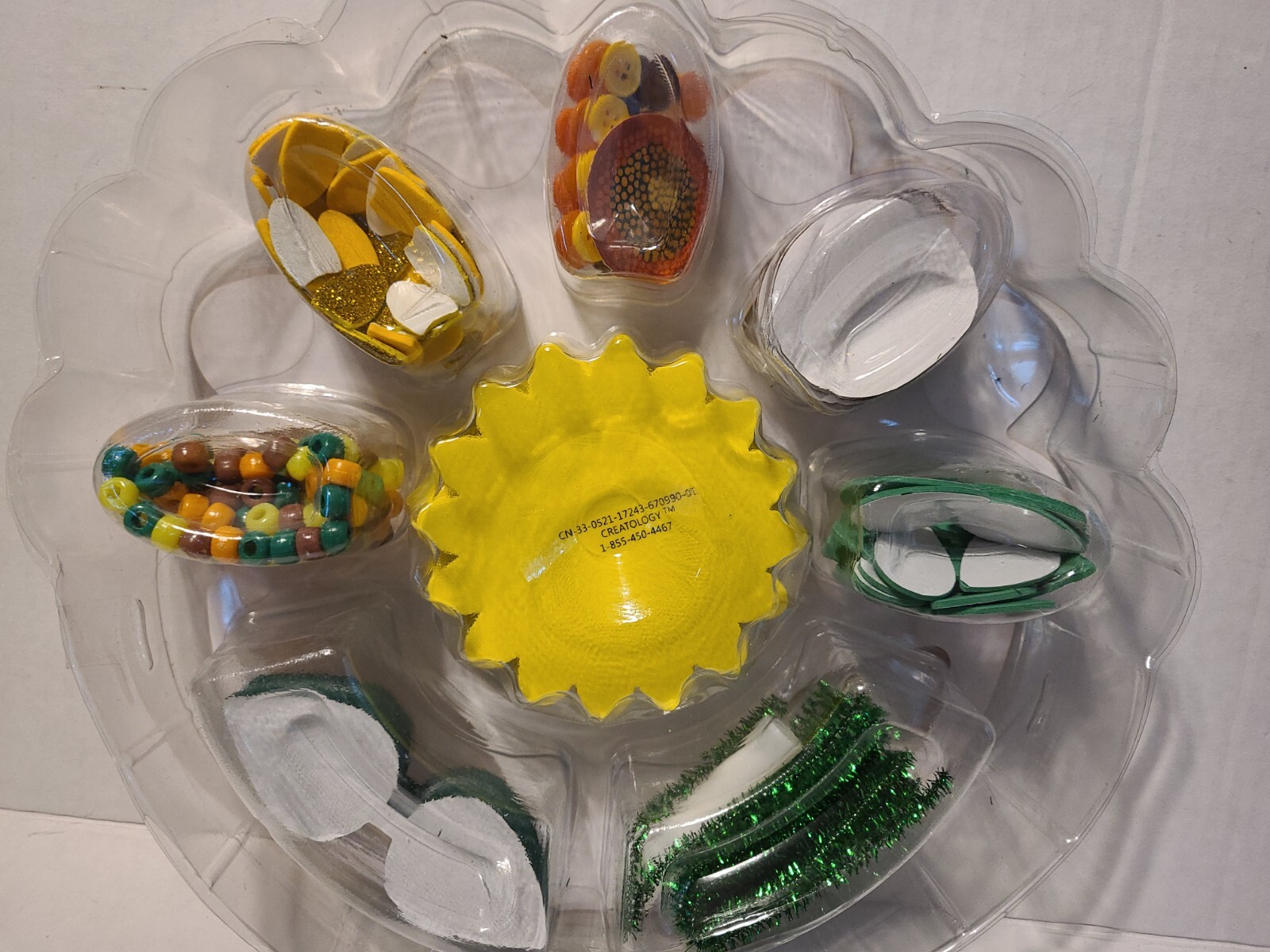 Creatology 12 Flowers Craft Basic Tray Project Fall Autumn Design Over 340 Piece