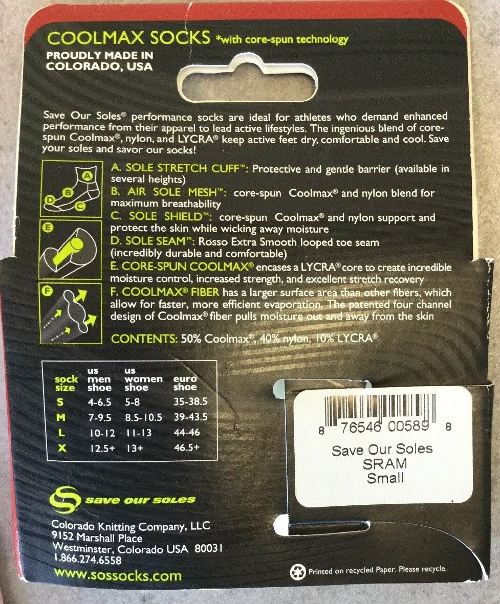 SRAM Socks