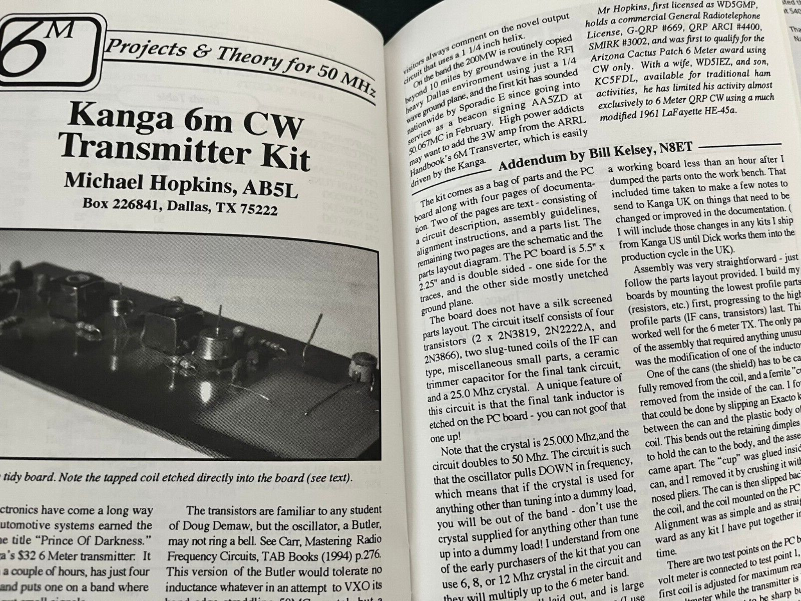 Autumn 1995 HAMBREW Amateur Radio Designers and Builders Magazine
