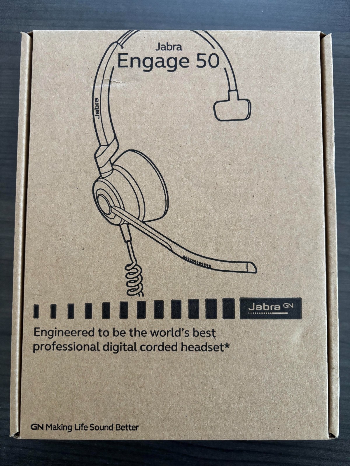 Jabra Engage 50 Wired Headset Mono USB-C NEW