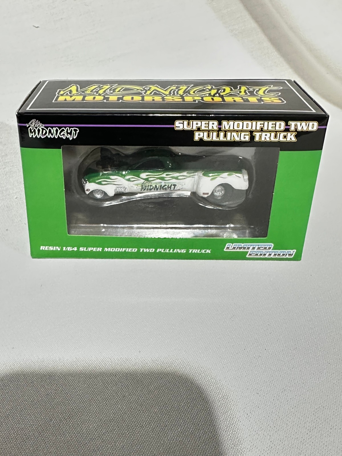Midnight Motorsports Green After Midnight Pulling Truck By SpecCast 1/64th Scale