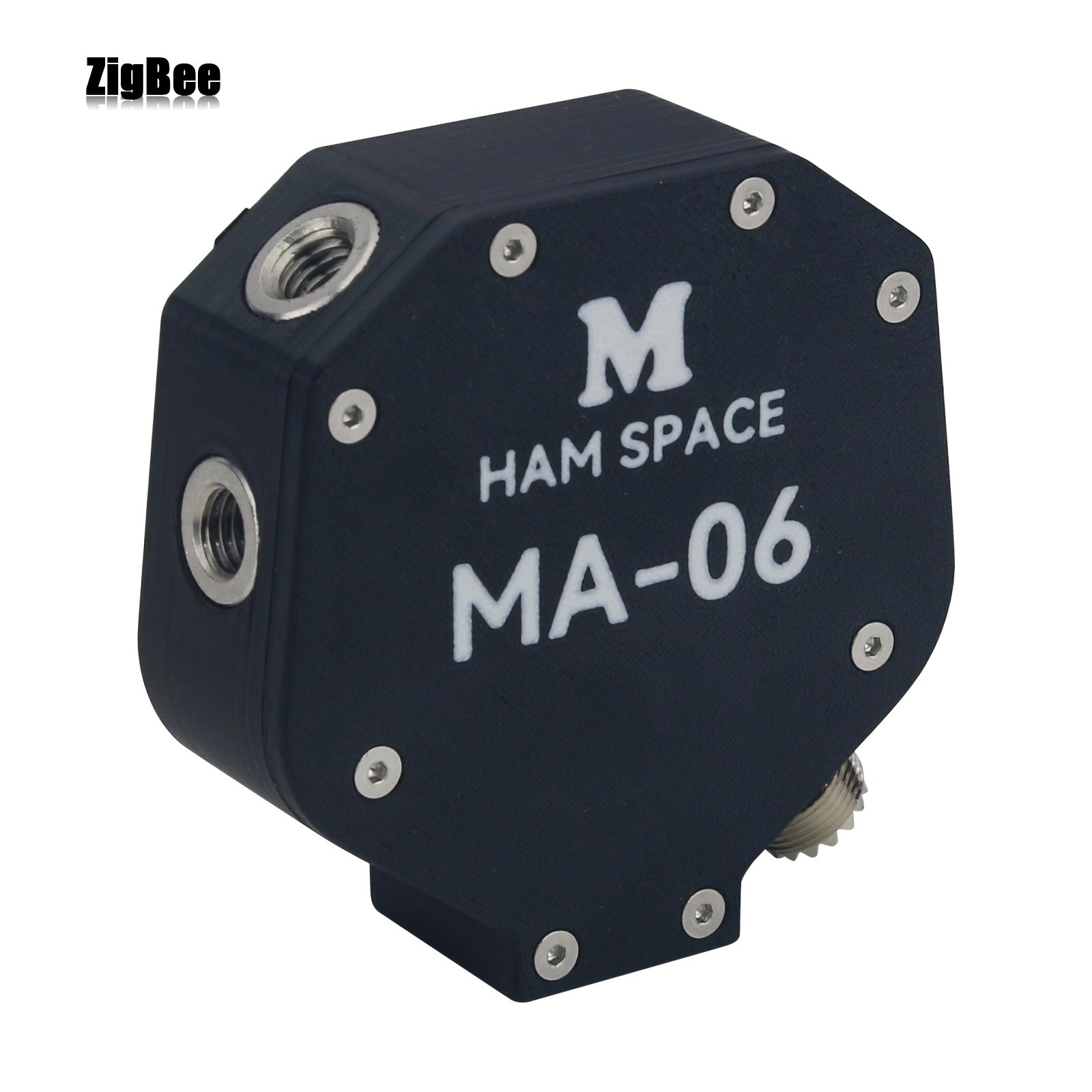 Black MA-06 Positive V + Horizontal Shortwave Telescopic Antenna Base