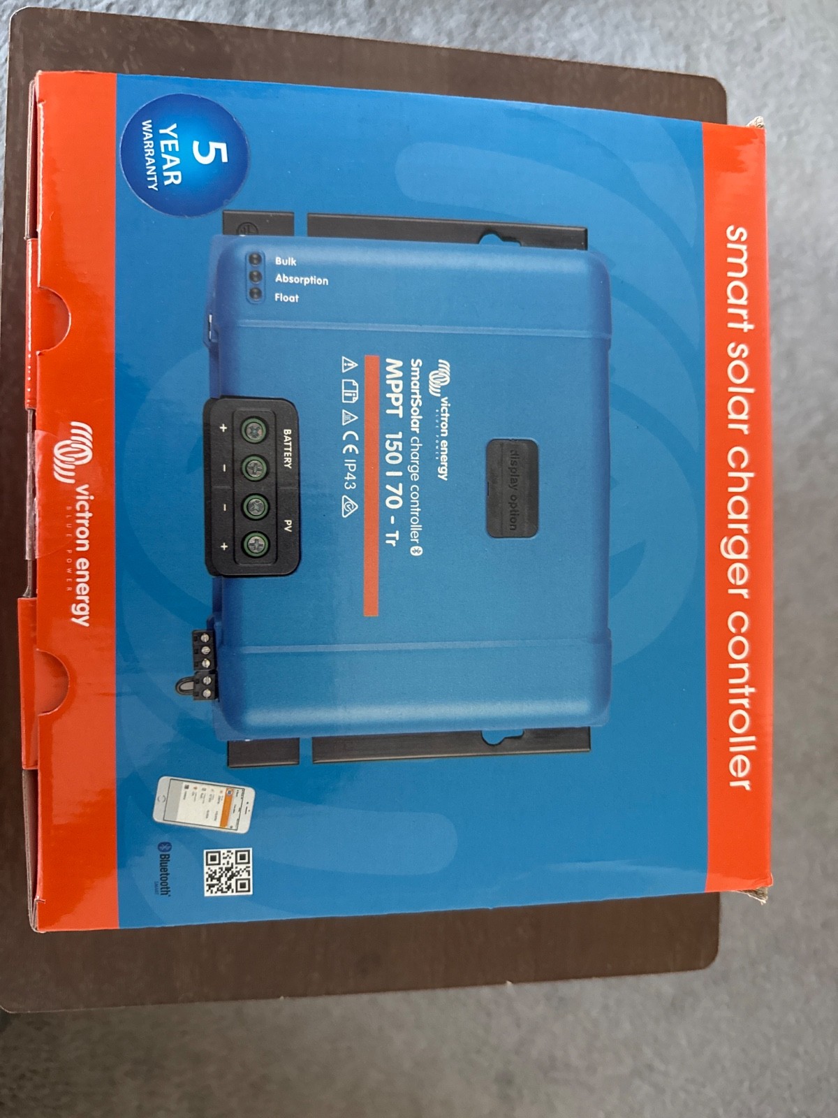Victron Energy SmartSolar MPPT Tr Solar Charge Controller 150/70