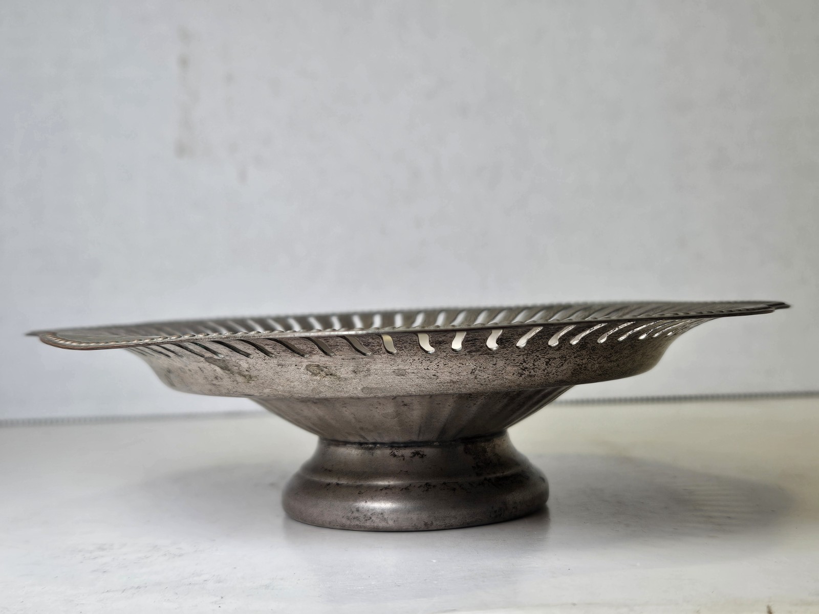 Plated Vintage EP Copper Small Dish Candy 6"