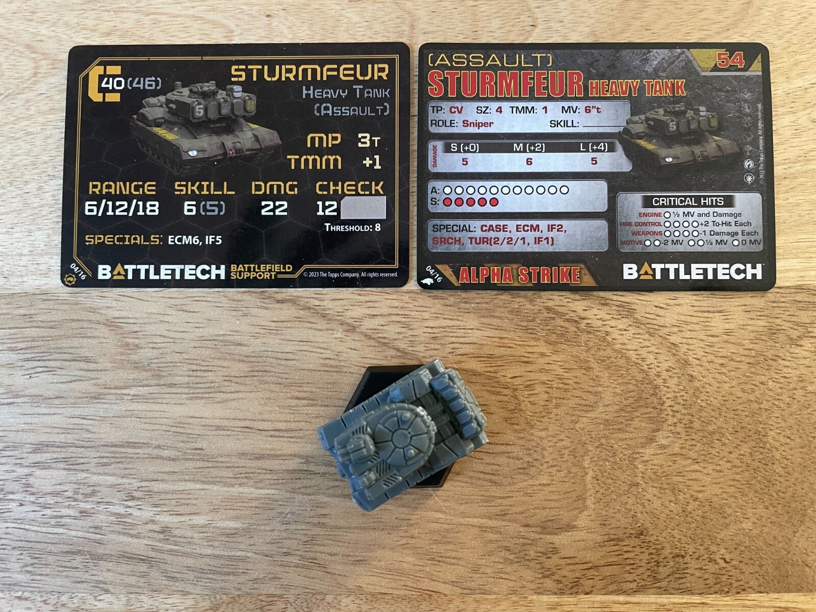Catalyst Battletech *SINGLE* Battlefield Support Rifle and Command--Sturmfeur