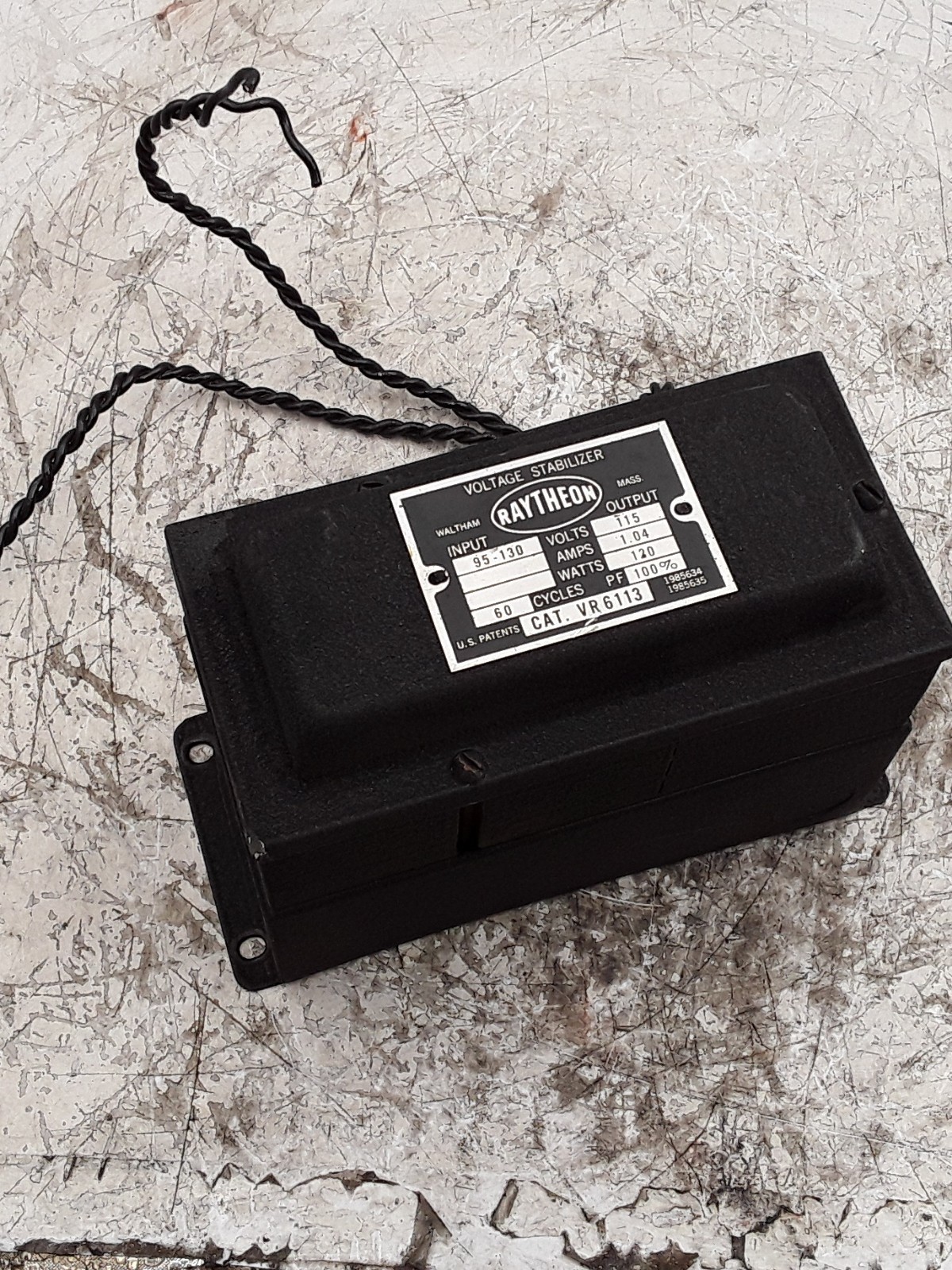 Raytheon Voltage Stabilizer VR6113