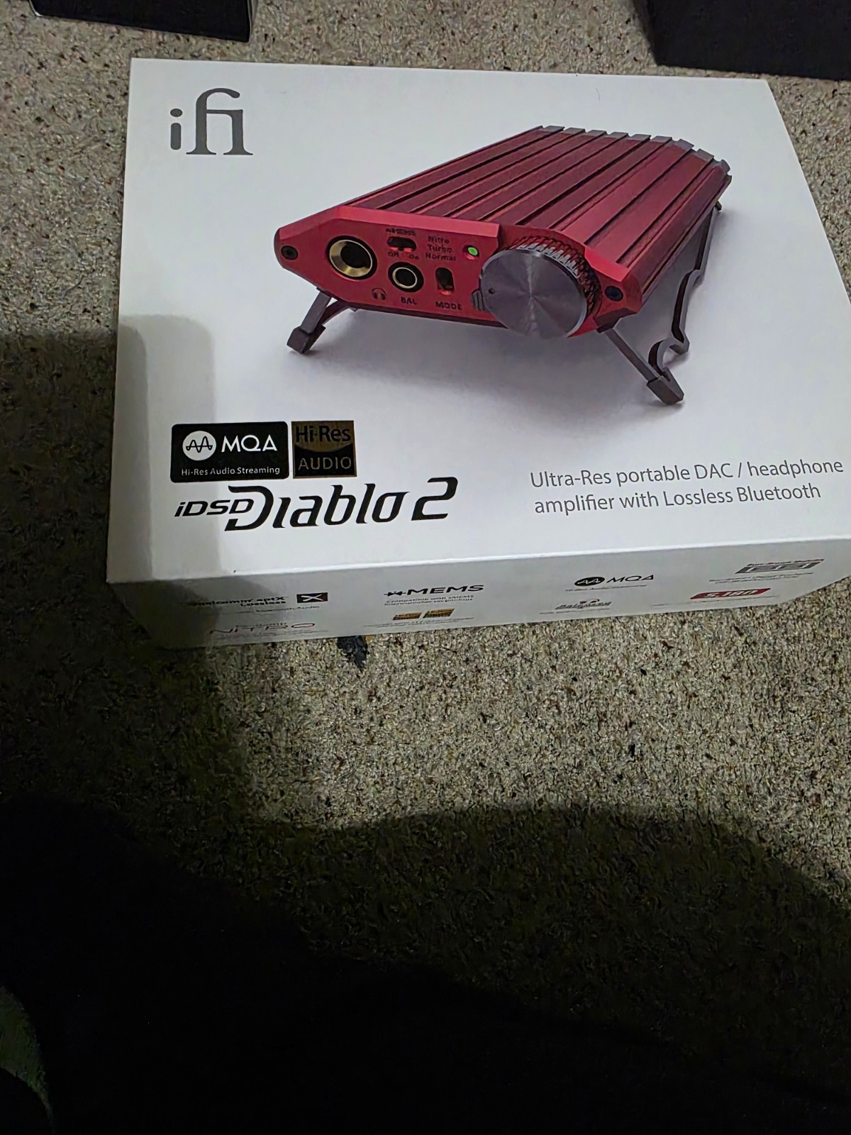 iFi iDSD Diablo 2 Portable DAC Headphone Amp Lossless BT Power Bank ANC Tested