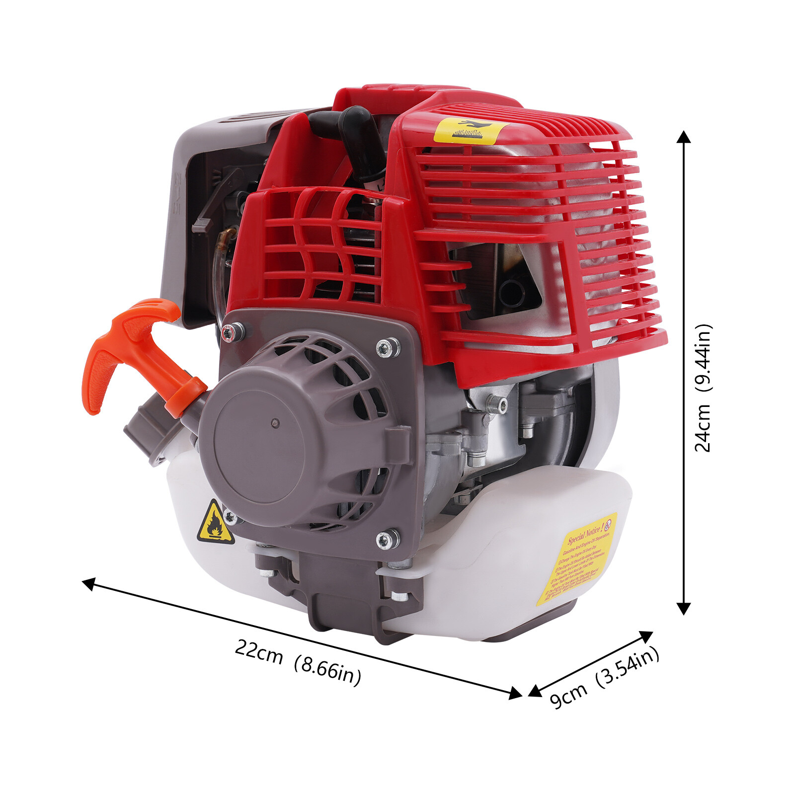 4-Stroke Gasoline Engine Pull Start Gasoline Engine Single Cylinder 31CC 139FA