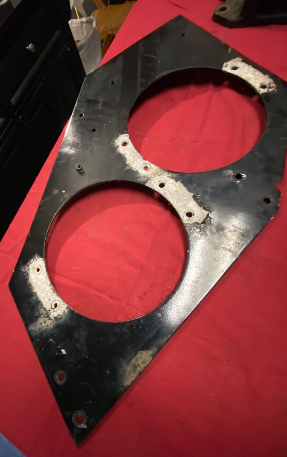 PACCAR N85-1014 1R AIR TANK SUPPORT, HOLD DOWN, BRACKET, PLATE