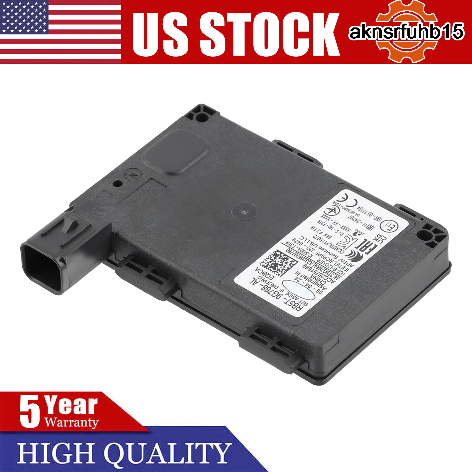 Cruise Control Distance Radar Sensor for Ford F-150 2024-2025 RB5T-9G768-AB