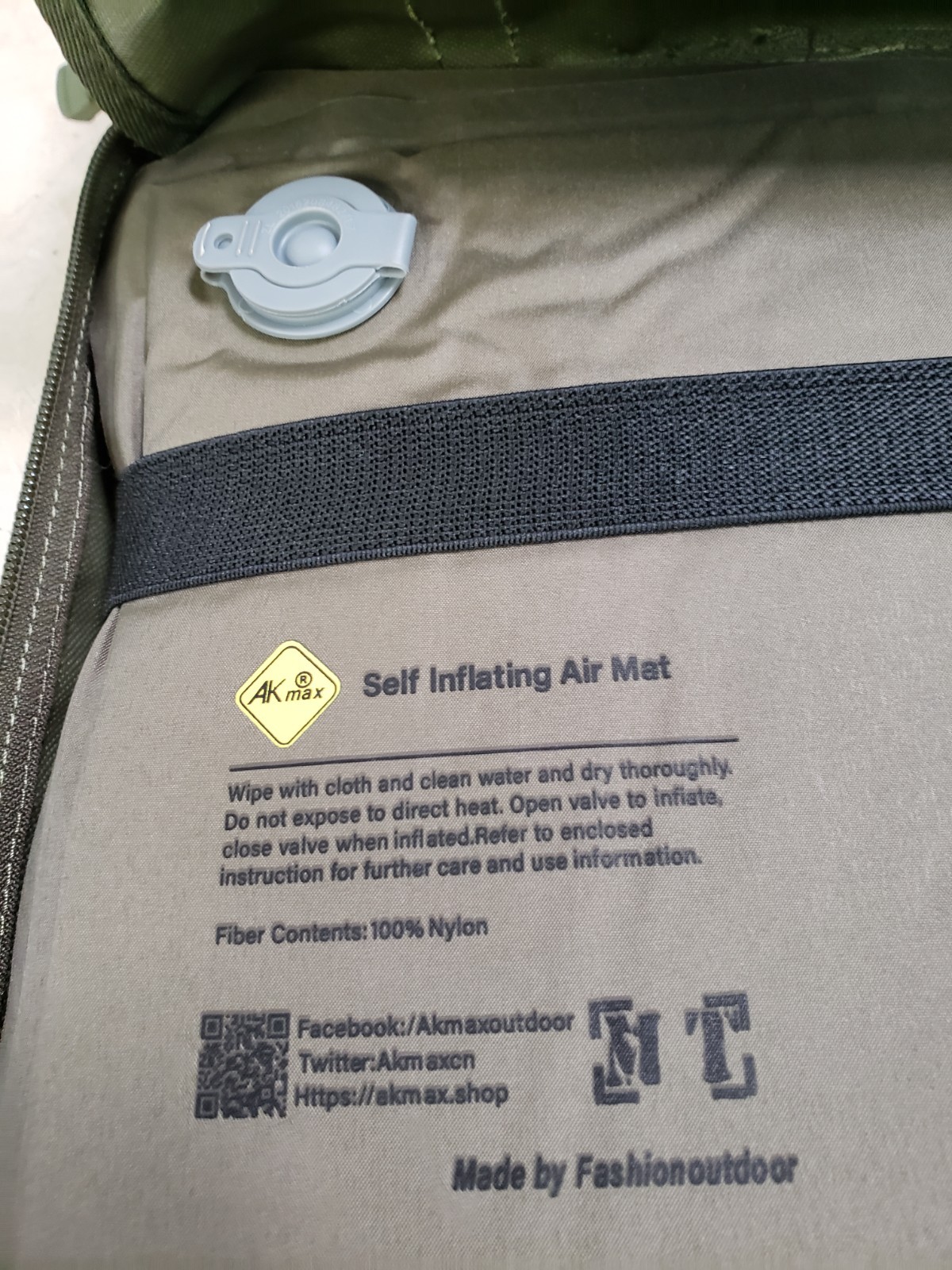 ALICE Ground Mat Olive Drab Self-Inflating Sleeping Pad