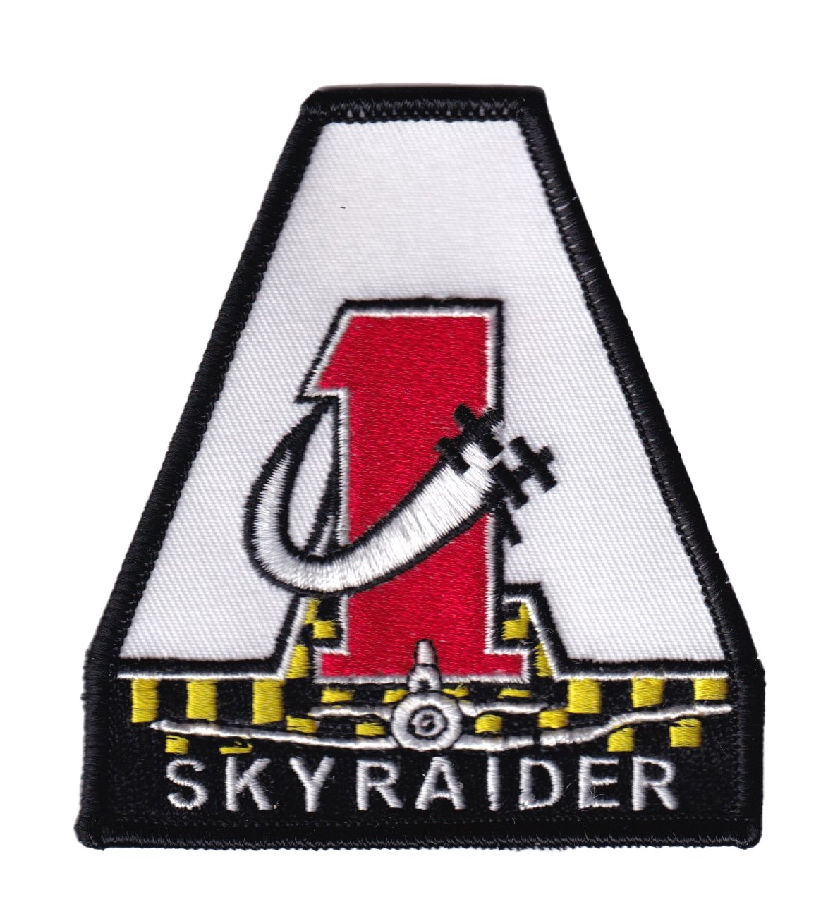 A-1 Skyraider Vietnam Patch - With Hook and Loop, 3.5"
