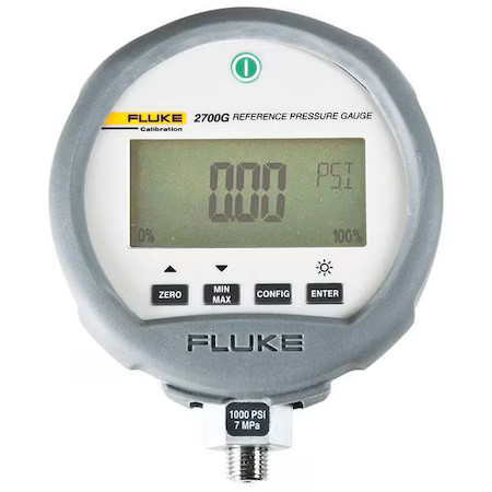 Fluke 2700G-Bg7m/C Digital Test Pressure Gauge, 0 To 1000 Psi, 4 1/4 In Dial,