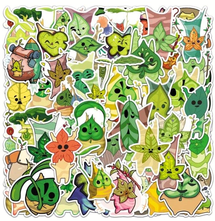 BOTW Zelda Mixed Vinyl Decals Sticker Bomb Gaming Korok Seeds Pack Lot 50pc