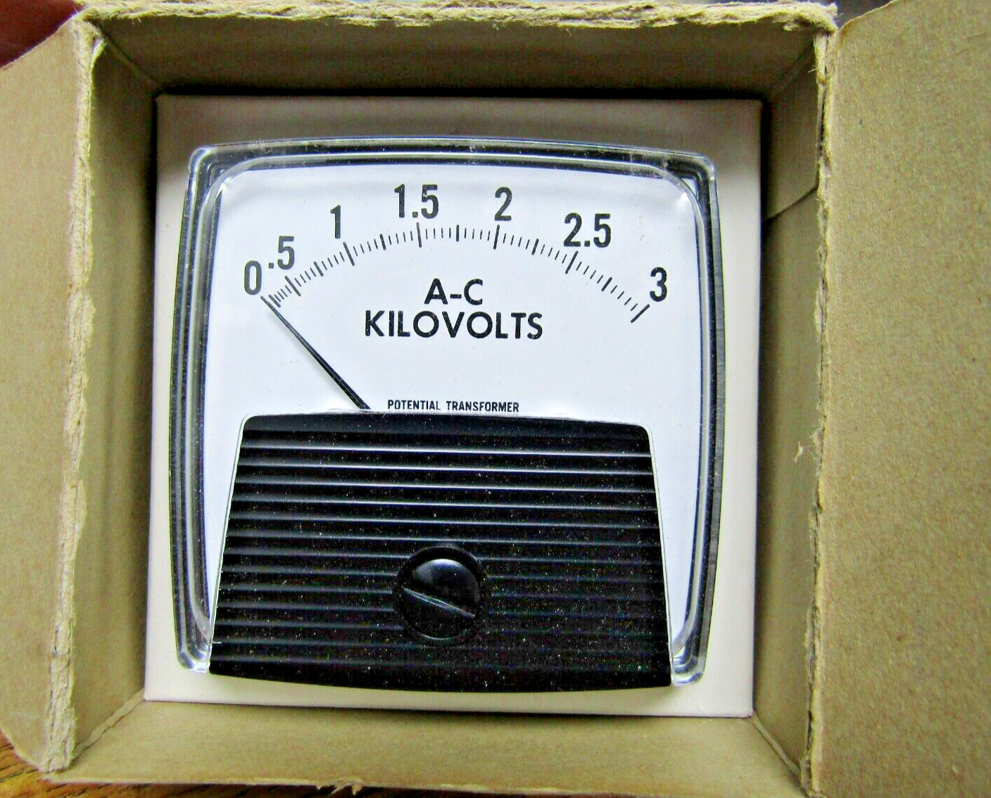 🔥 NEW YOKOGAWA METERMASTER 0.5-3 AC KILOVOLTS 0-150 VAC 250244PZVJ  2-1/2"