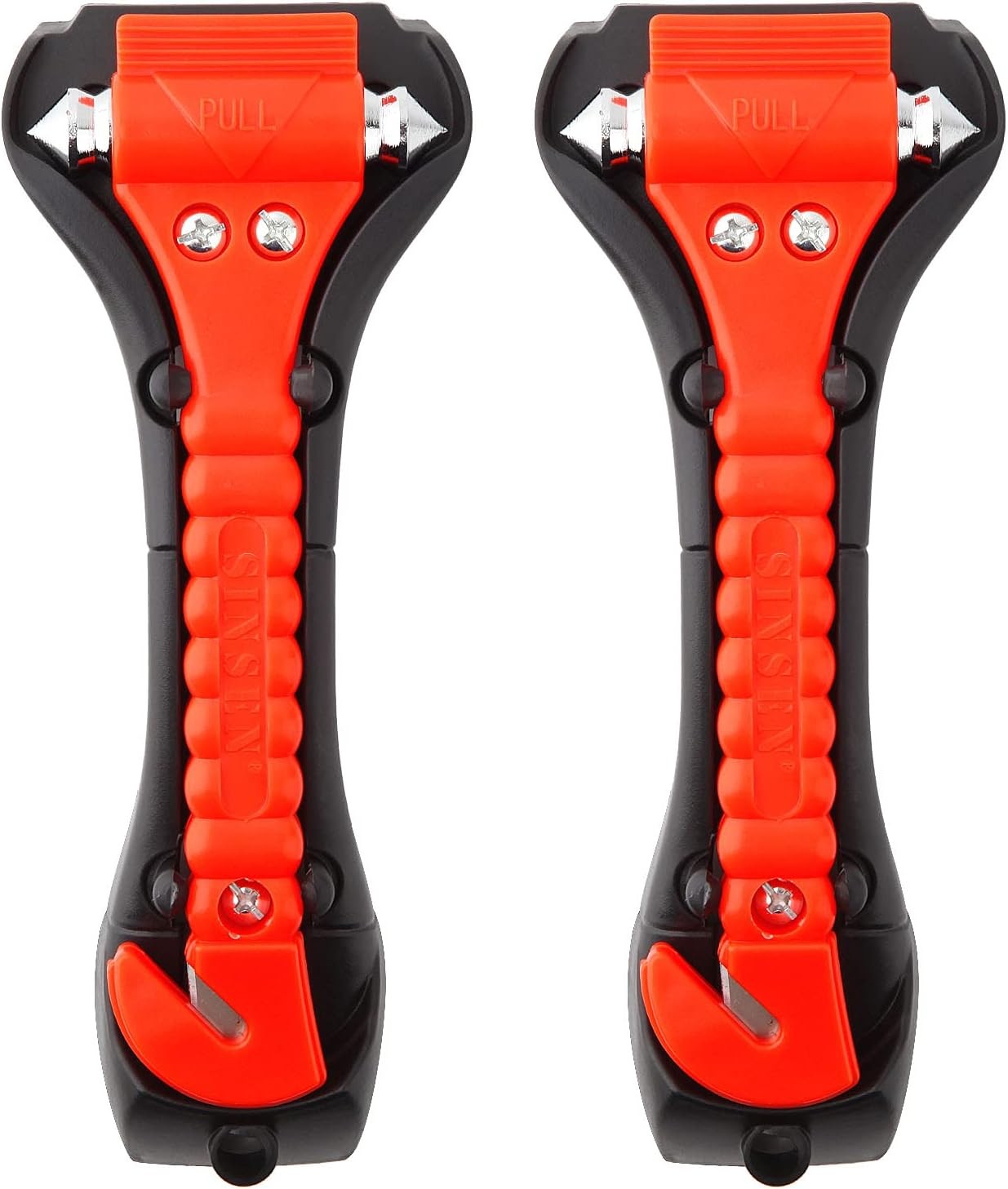 Window Breaker Seatbelt Cutter, Fireproof 3 -In -1 Emergency Escape Tool