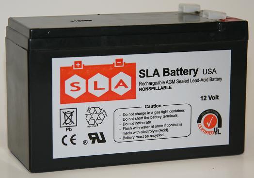 12 Volt - 8 Ah - UB1280 - 8Ah AGM Battery