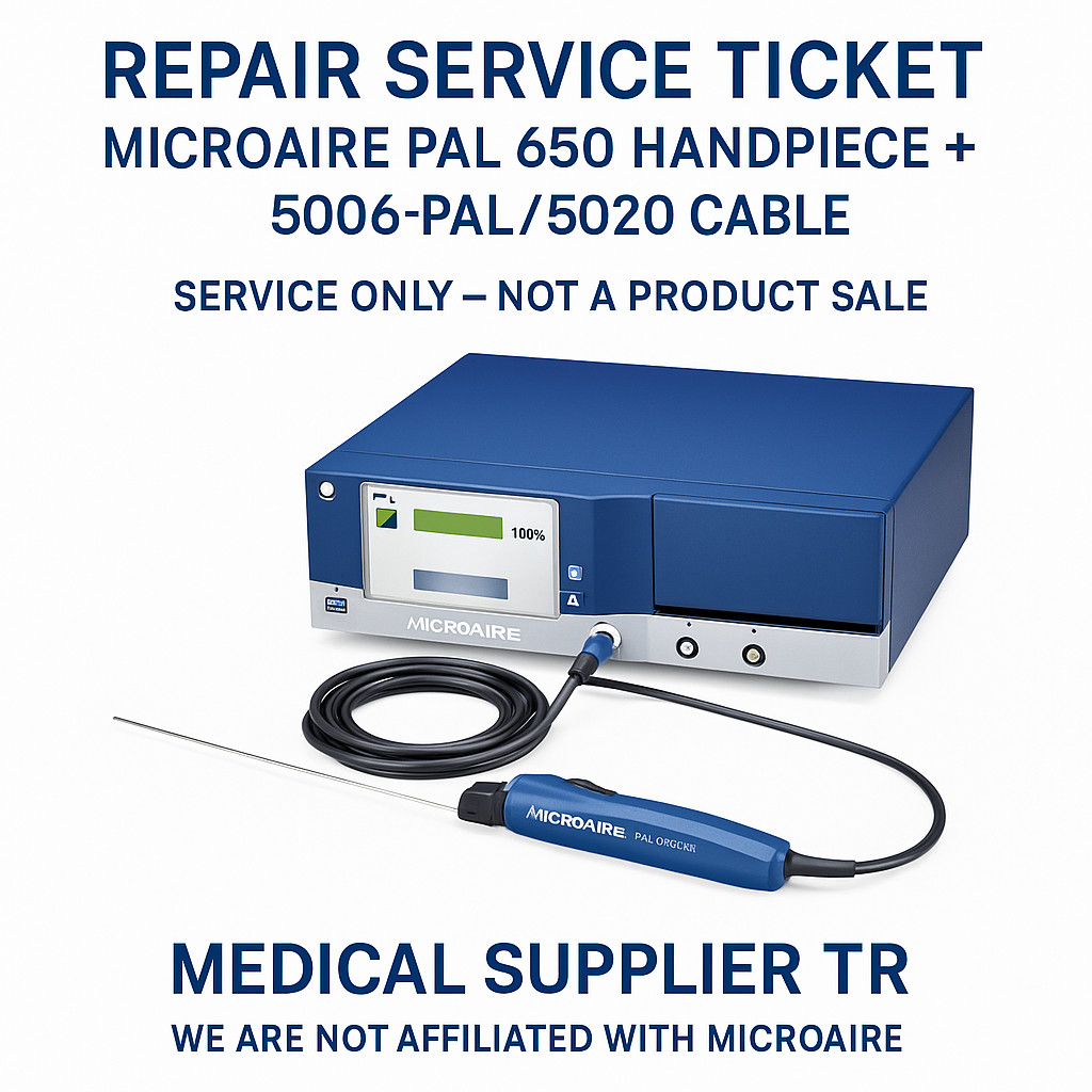 MİCROAİRE PAL 650 + 5020 HANDPİECE - CABLE REPAİR SERVİCE TİCKET