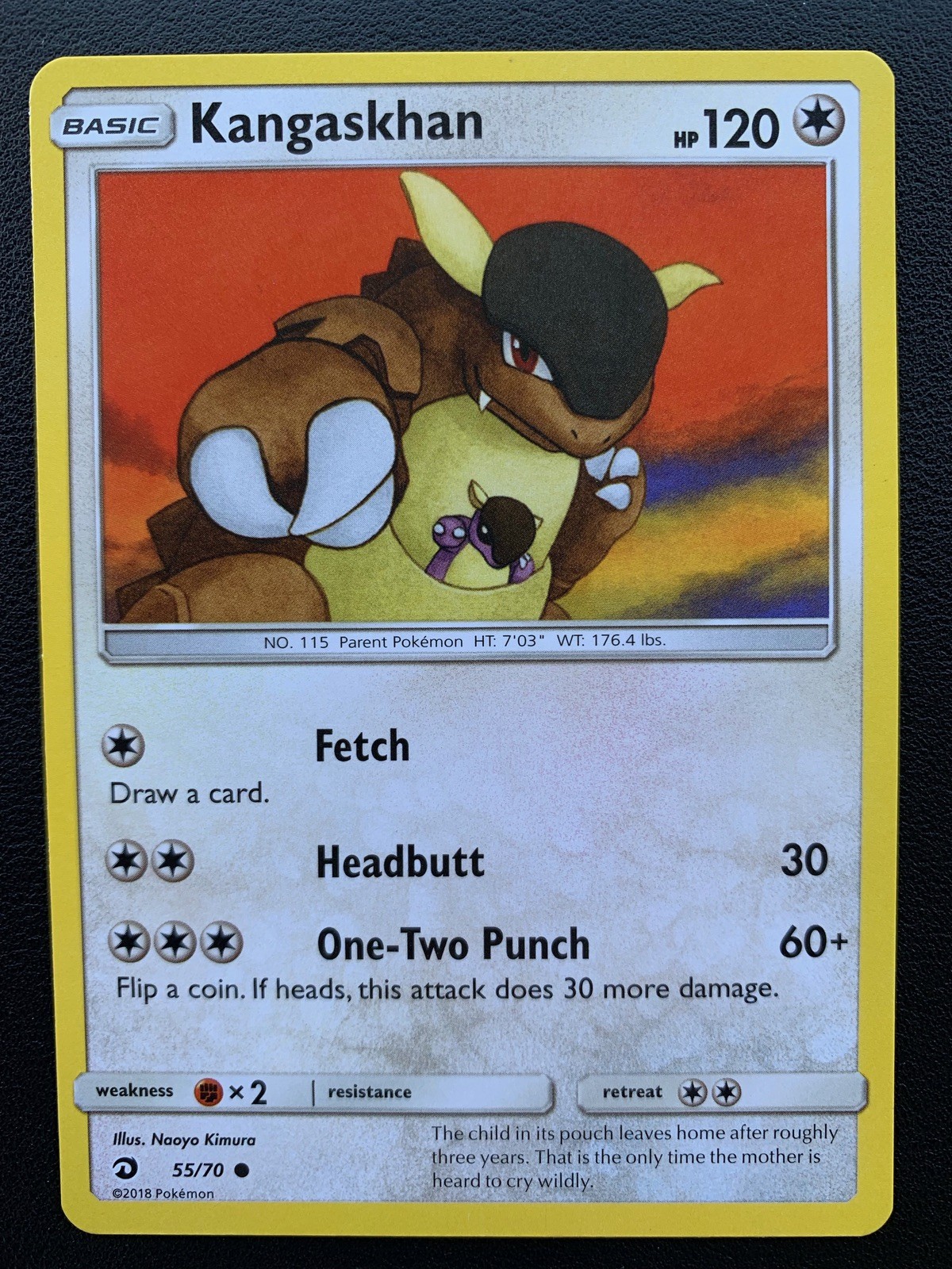 2019 Pokemon General Mills Cereal Promo Card 55/70 Kangaskhan