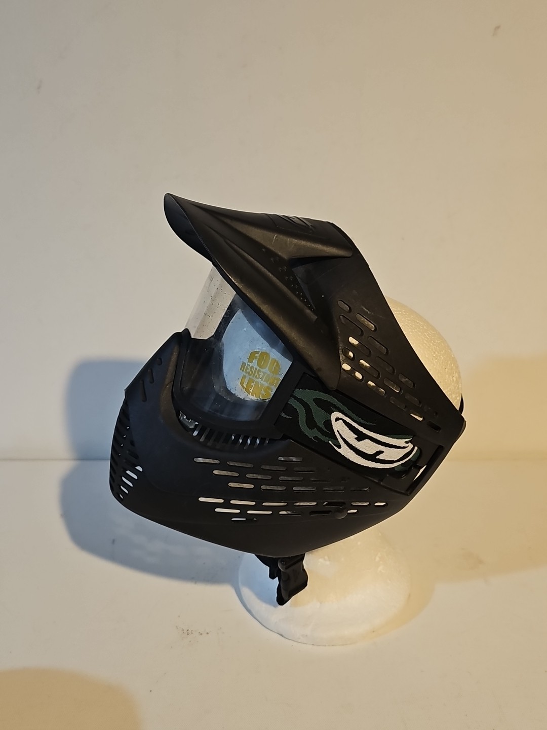 Black JT Paintball Mask & JT Clear Lens Goggles Very Nice