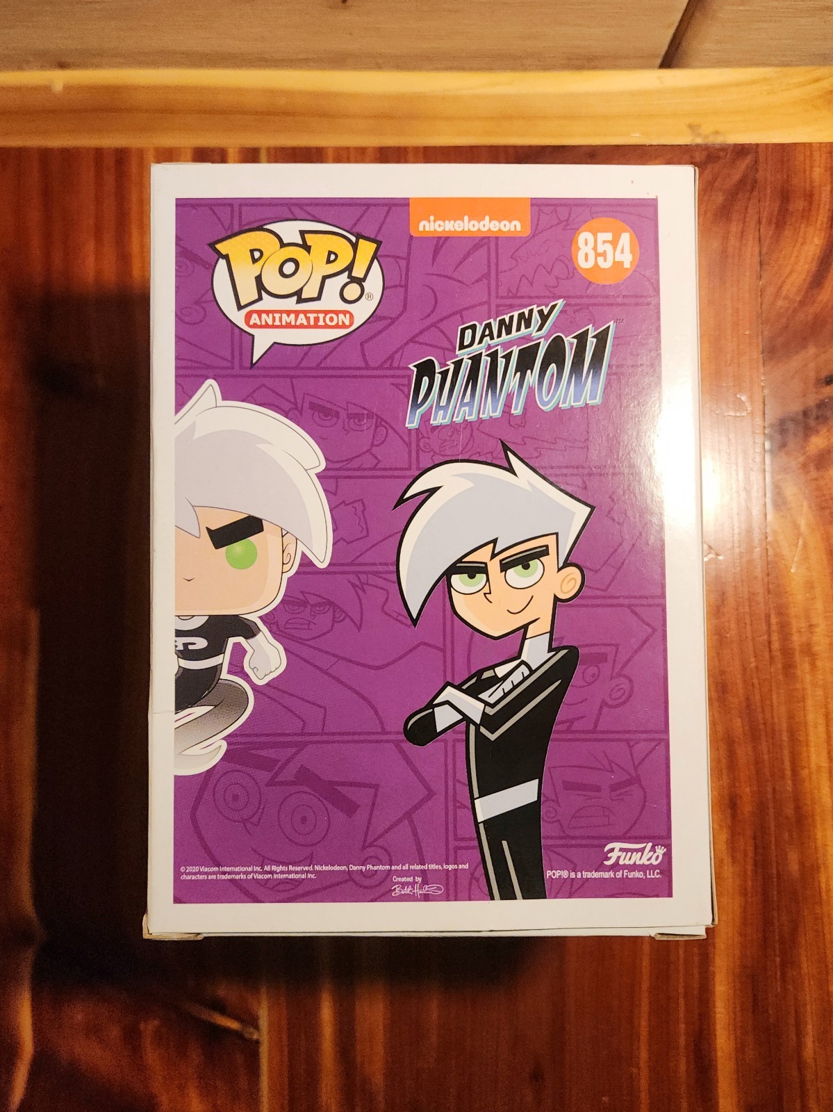 Funko Pop! Danny Phantom 2020 Fall Convention Exclusive Animation #854