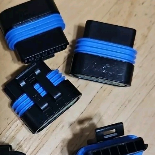 *** Aptiv Metri-Pack (1 Pcs) 12066317 Slingshot Connector 6 Way Black Female