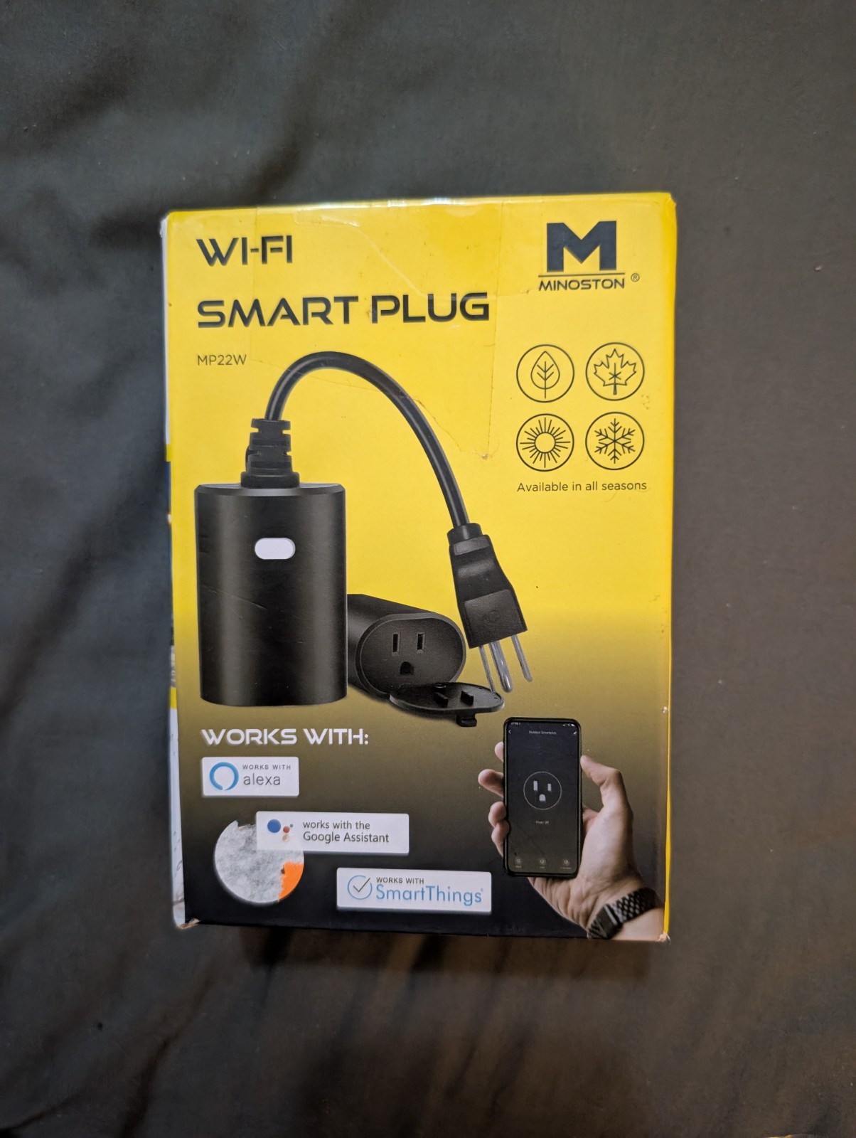 WiFi Smart Plug Compatible with Alexa, Google Home, and Assistants