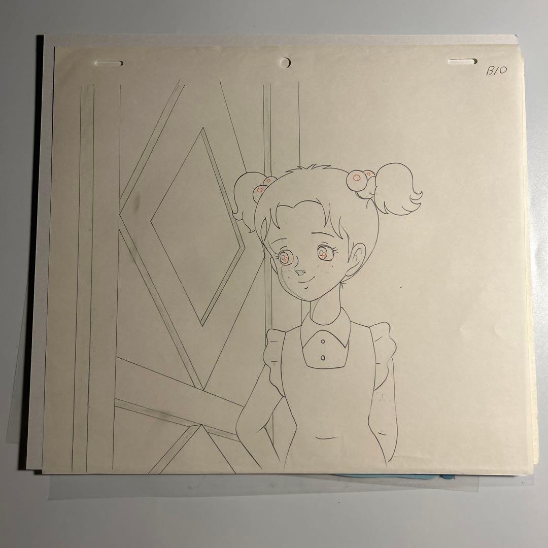 Hello! Sandybell Cel Art w/ Background Animation Cel - Anime Design