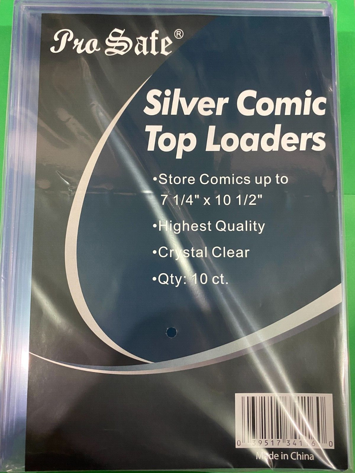 10 SILVER AGE Pro Safe Comic Top Loaders 7 1/4" x 10 1/2"