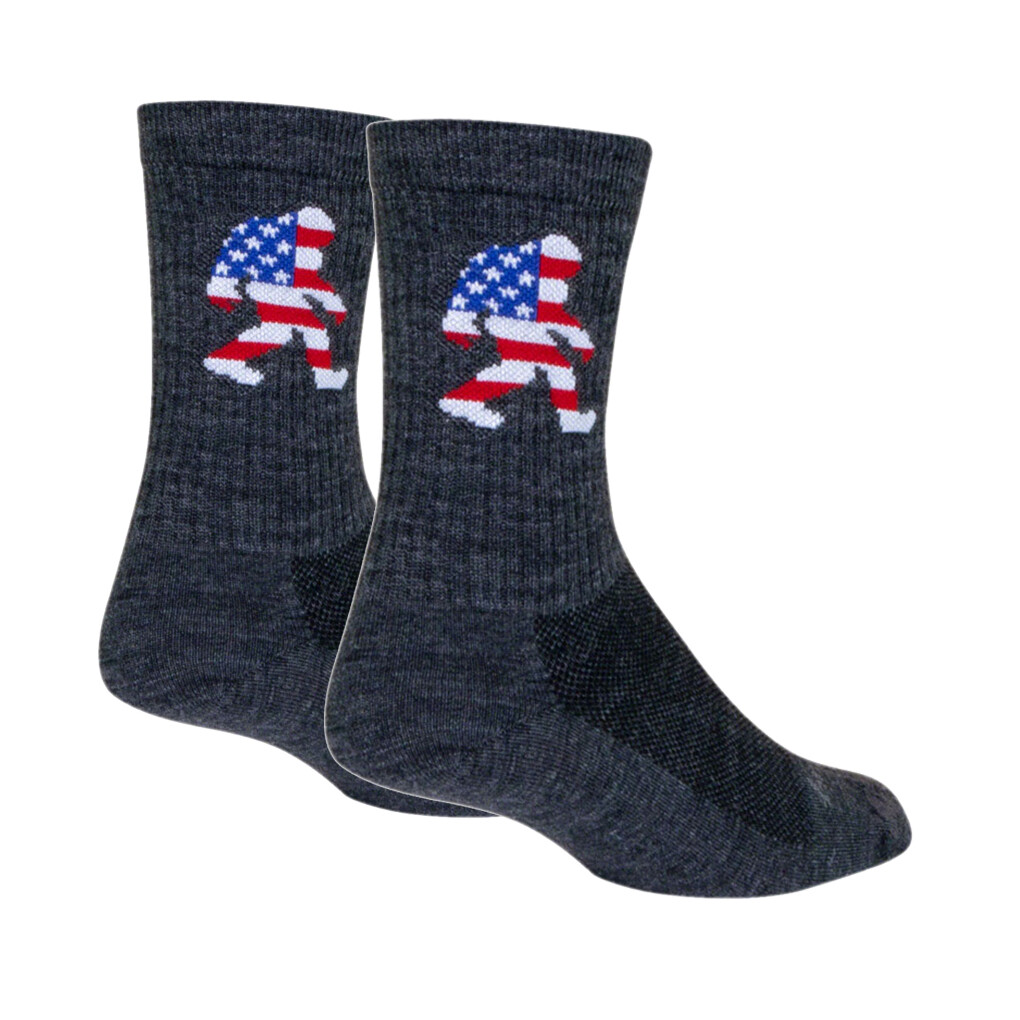 SockGuy Big Foot Wool Socks - 6", Large/X-Large Shrink-Resistant & Itch-Free