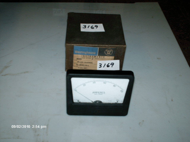 Westinghouse FX-373 Microampmeter PG-28680-N3-1 0-100