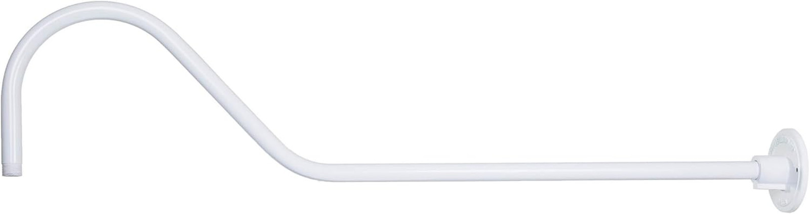 RGN41-WH Traditional Goose Neck from R Series Collection in White Finish