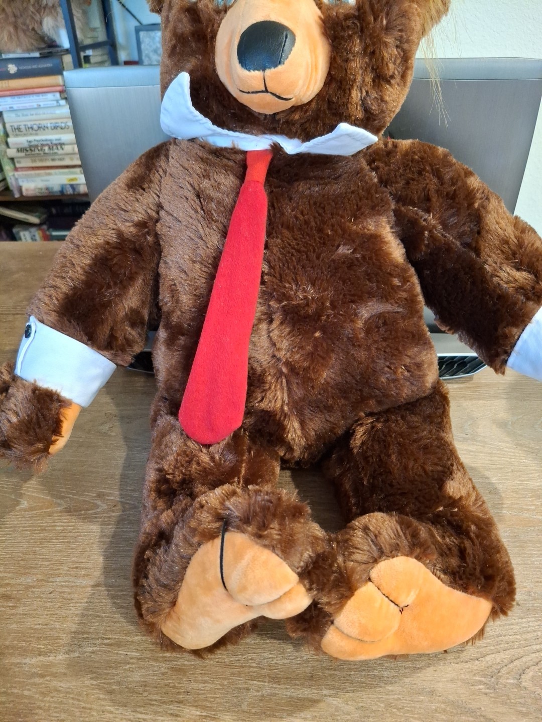 Trumpy Bear Deluxe Original 22” Plush Zipper American Flag Cape Trump Official